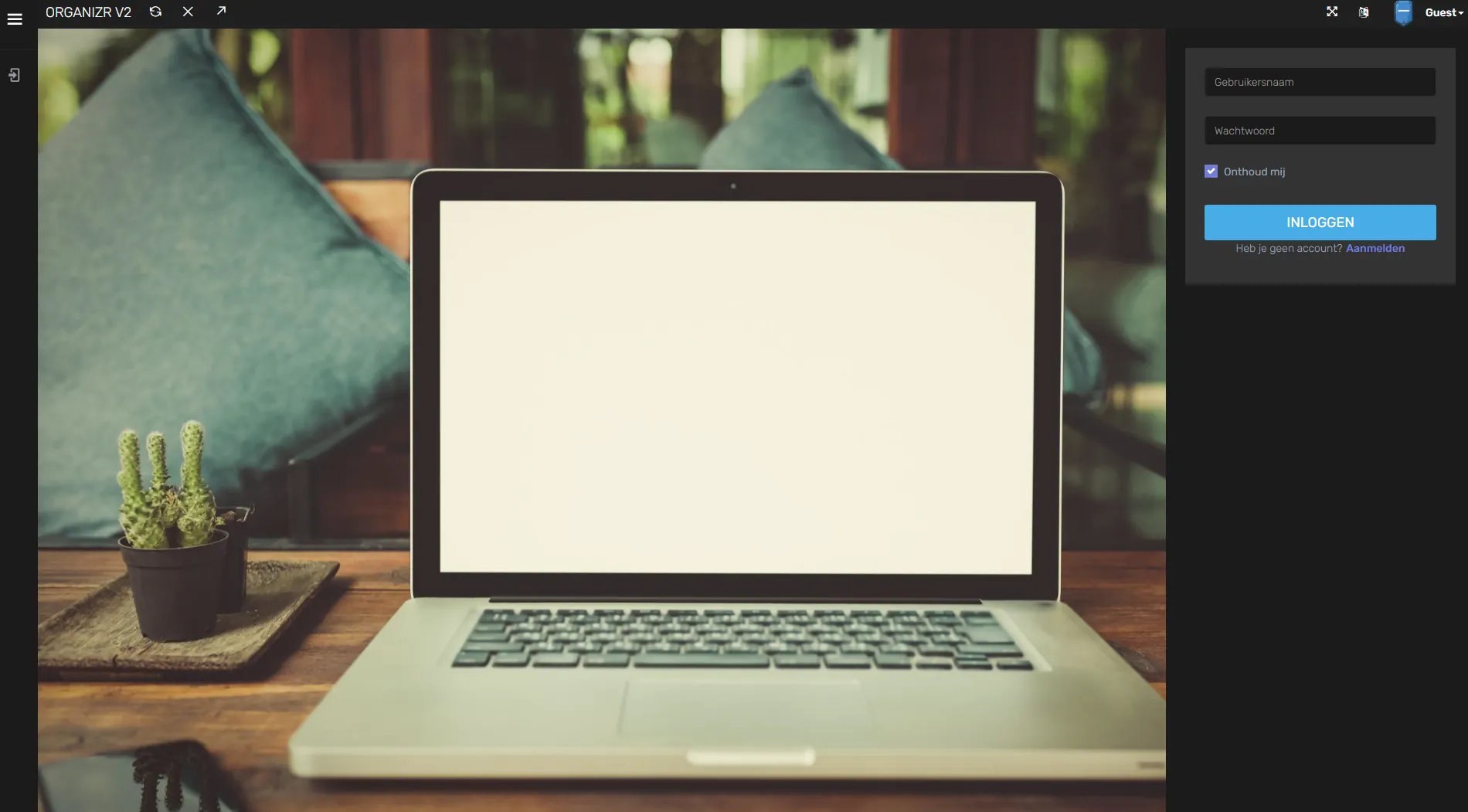 organizr-authentication-page